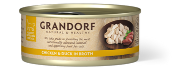 Консервы для кошек Грандорф куриная грудка с уткой | Grandorf Chicken Breast & Duck 70 грамм GDCW0307 фото